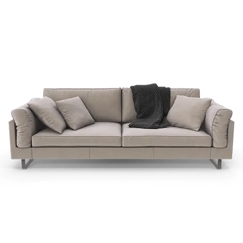 ﻿3 Seater Sofa﻿ (Grey, 2 Seater)
