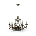 ﻿Chandelier Gold﻿ (Black)
